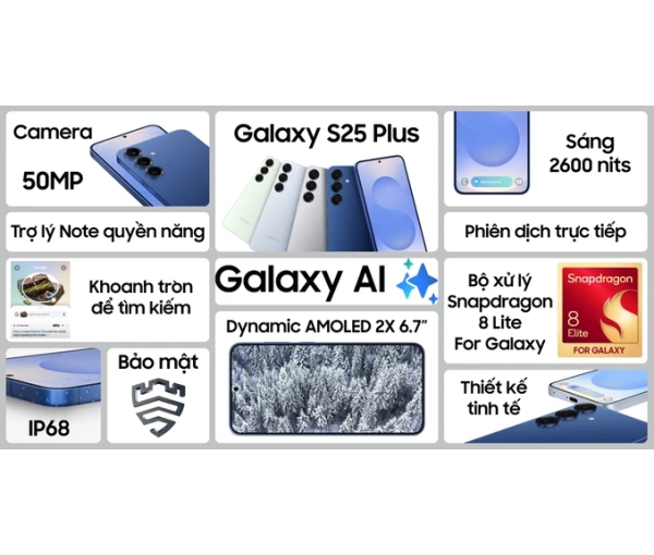 Samsung Galaxy S25 Plus 256GB