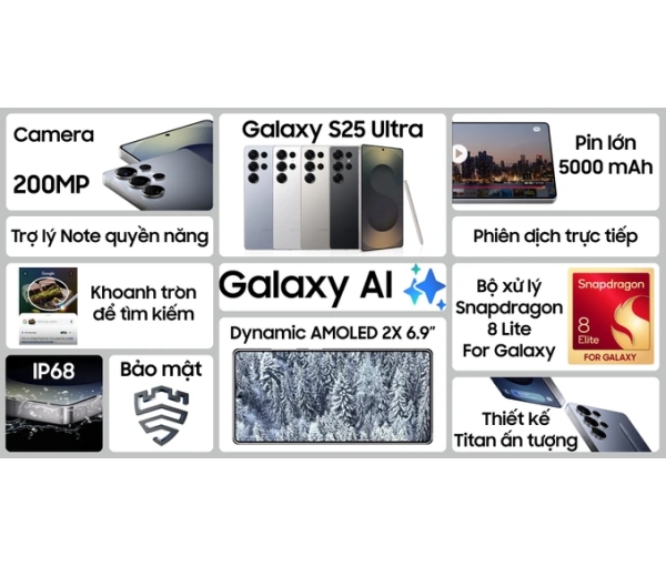 Samsung Galaxy S25 Ultra 12GB 1TB 1 Sim
